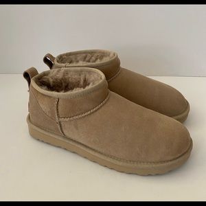 UGG Classic Ultra Mini Boots Mustard Seed 8